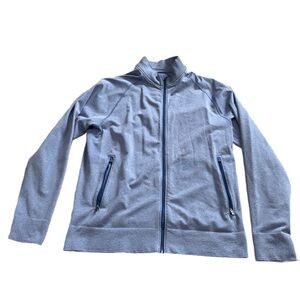 Lululemon Pulse Jacket Heathered Cobalt Blue XL
